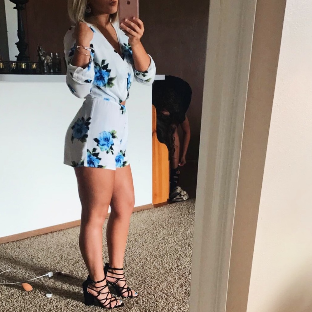 Floral romper